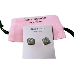 Kate Spade New York Square Stud Earrings in Multiglitter Multicolor